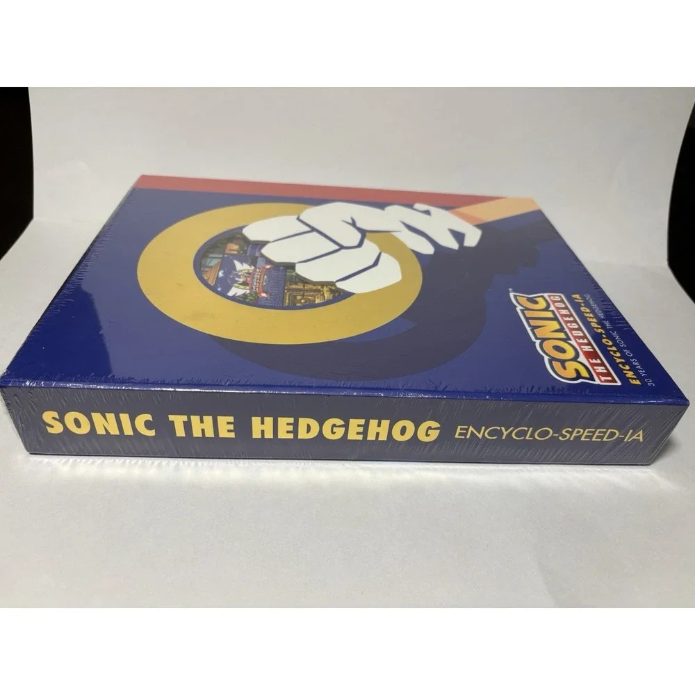 Sonic The Hedgehog Encyclo-Speed-ia Deluxe Edition Sealed Hardcover Book